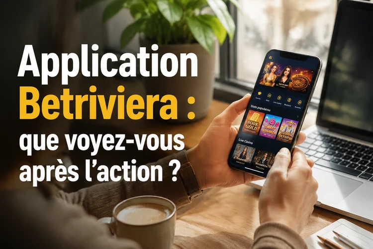 Application Betriviera : que voyez-vous après l’action ?
