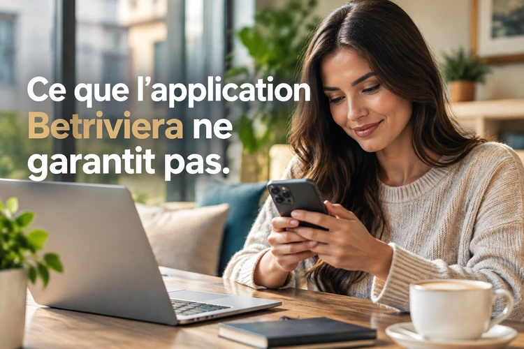Ce que l’application Betriviera ne garantit pas