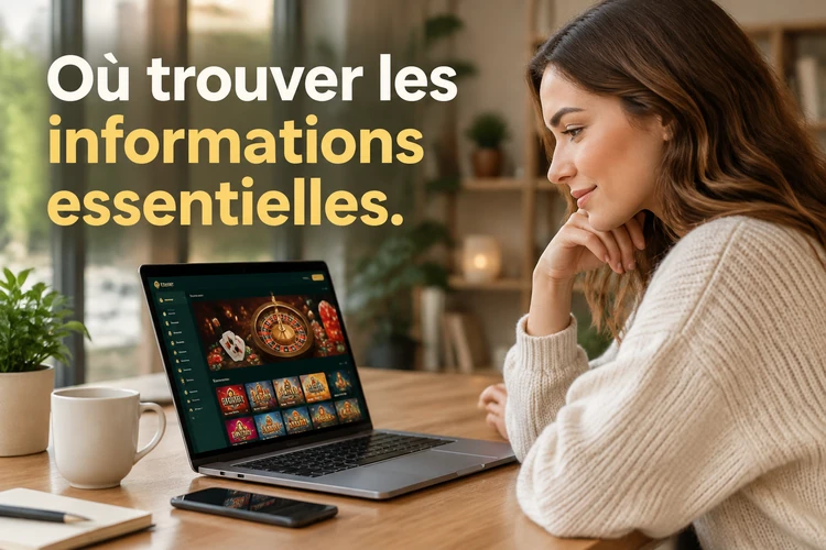 Où trouver les informations essentielles
