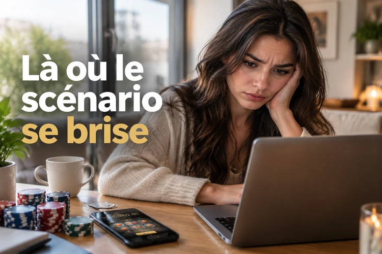 Là où le scénario se brise